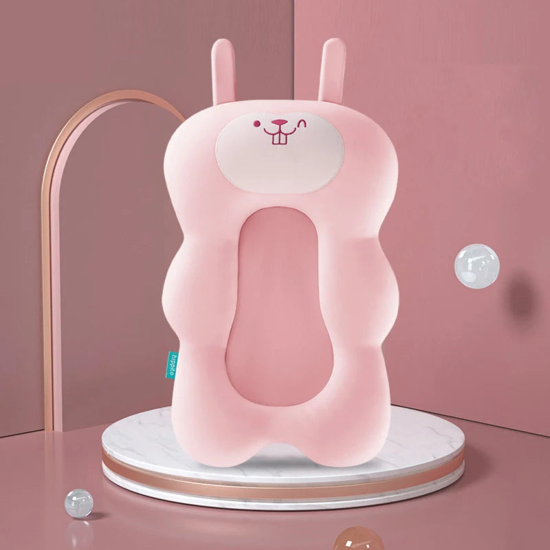SafeSplash™ Baby Shower Bath Tub Pad – Non-Slip Soft Cushion for Newborns & Infants (0-12 Months)