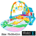 BabyJoy™ Fitness & Music Play Gym – Activity Piano Crawling Blanket for Newborns (0-36 Months)
