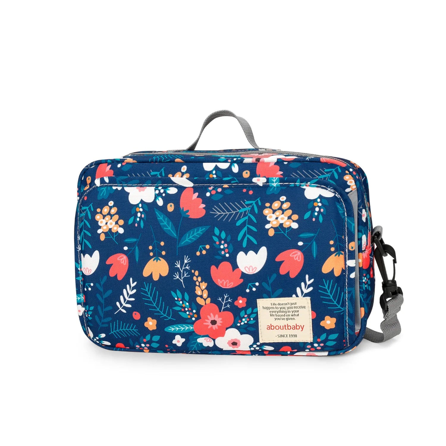 MomEase™ Wet & Dry Baby Bag – Waterproof Maternity Diaper Bag with Double Handles