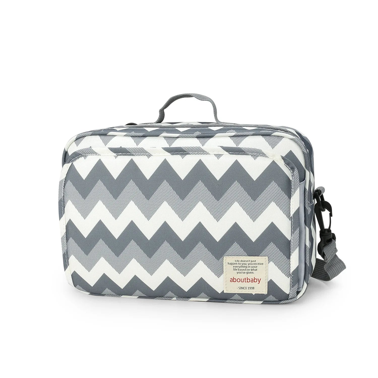 MomEase™ Wet & Dry Baby Bag – Waterproof Maternity Diaper Bag with Double Handles