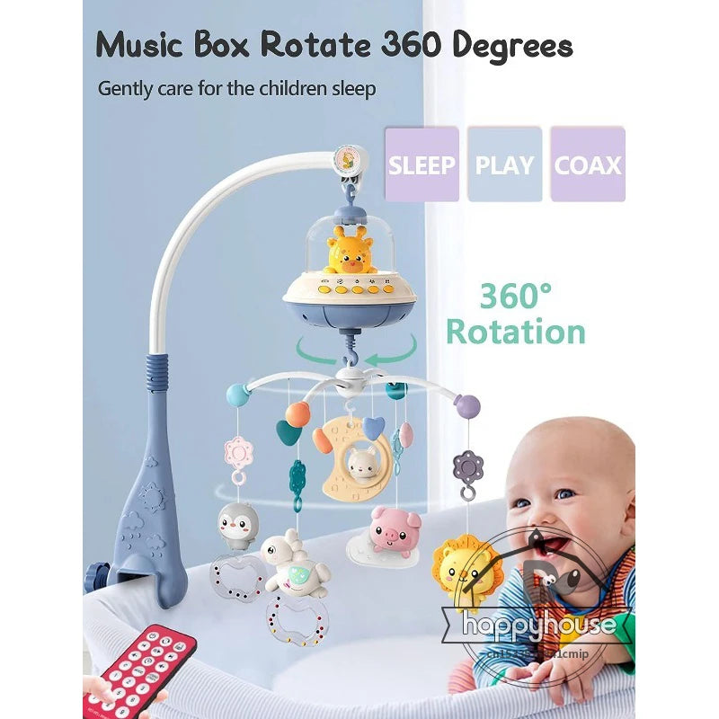 DreamTunes™ Light & Music Baby Crib Mobile with Remote Control