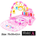 BabyJoy™ Fitness & Music Play Gym – Activity Piano Crawling Blanket for Newborns (0-36 Months)