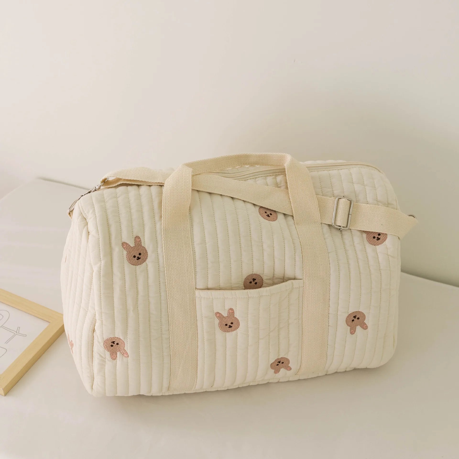 MomEase™ Deluxe Diaper Tote Bag – Large Capacity Maternity Organizer for Baby Essentials