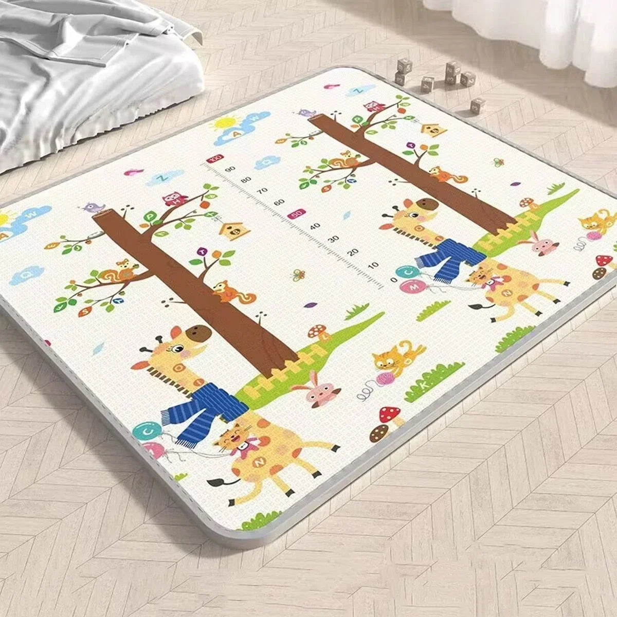 MiniMinds™ Baby Infant Soft Book – Montessori-Inspired Educational Rattle Cloth Book