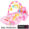 BabyJoy™ Fitness & Music Play Gym – Activity Piano Crawling Blanket for Newborns (0-36 Months)