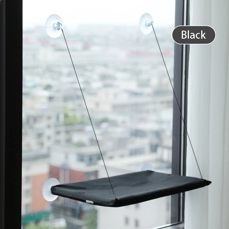 SunnyPaws™ Cat Window Hammock – Comfortable Window Seat for Cats