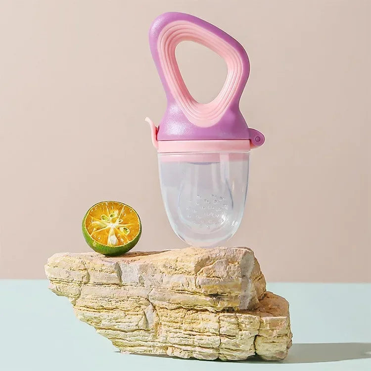 🍐 TinyTummy™ Silicone Baby Fruit Feeder & Teething Pacifier