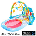 BabyJoy™ Fitness & Music Play Gym – Activity Piano Crawling Blanket for Newborns (0-36 Months)