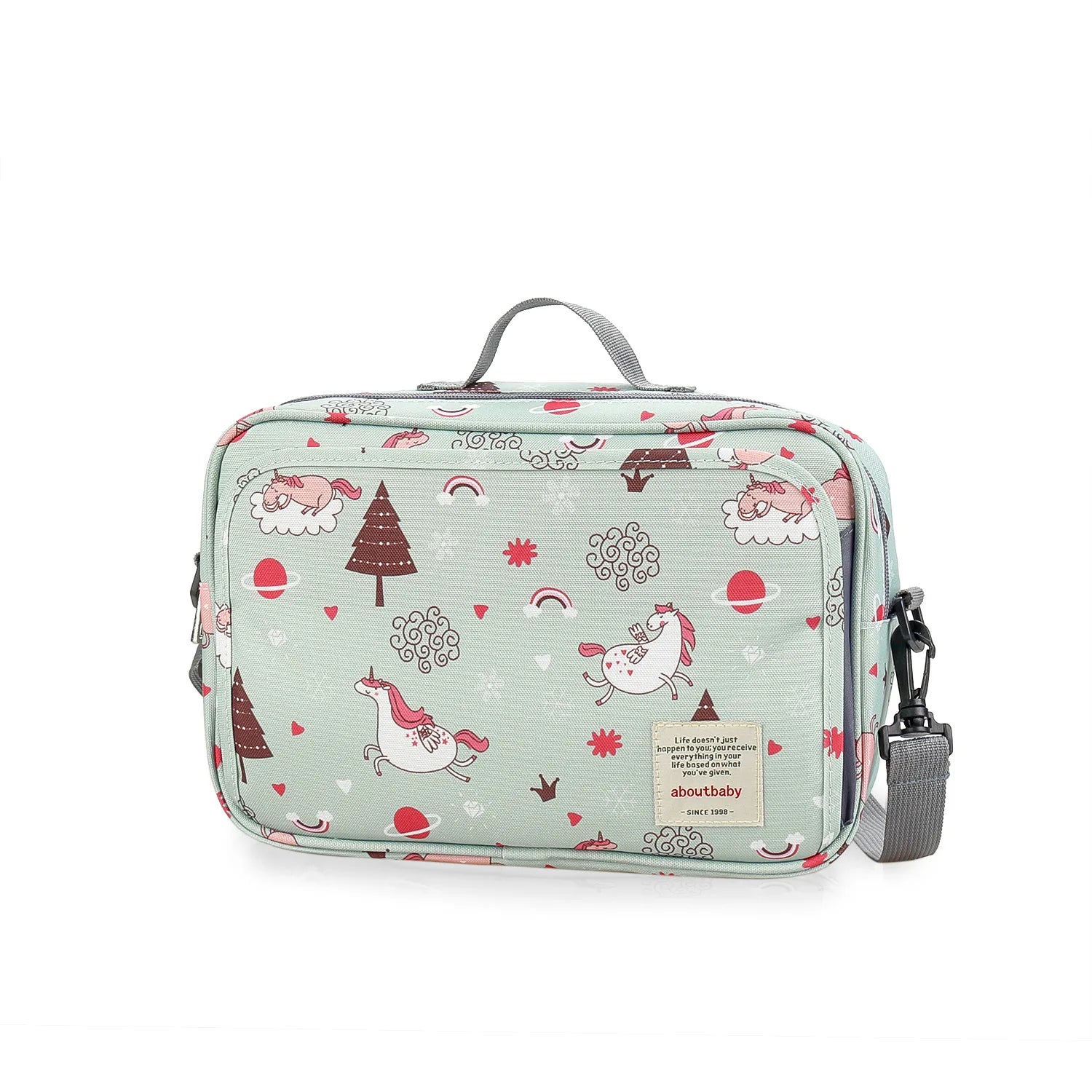 MomEase™ Wet & Dry Baby Bag – Waterproof Maternity Diaper Bag with Double Handles