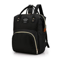 EverEase™ Large Capacity Canvas Mummy Bag – Multifunctional Thermal Insulation Baby Bottle Travel Storage Bag