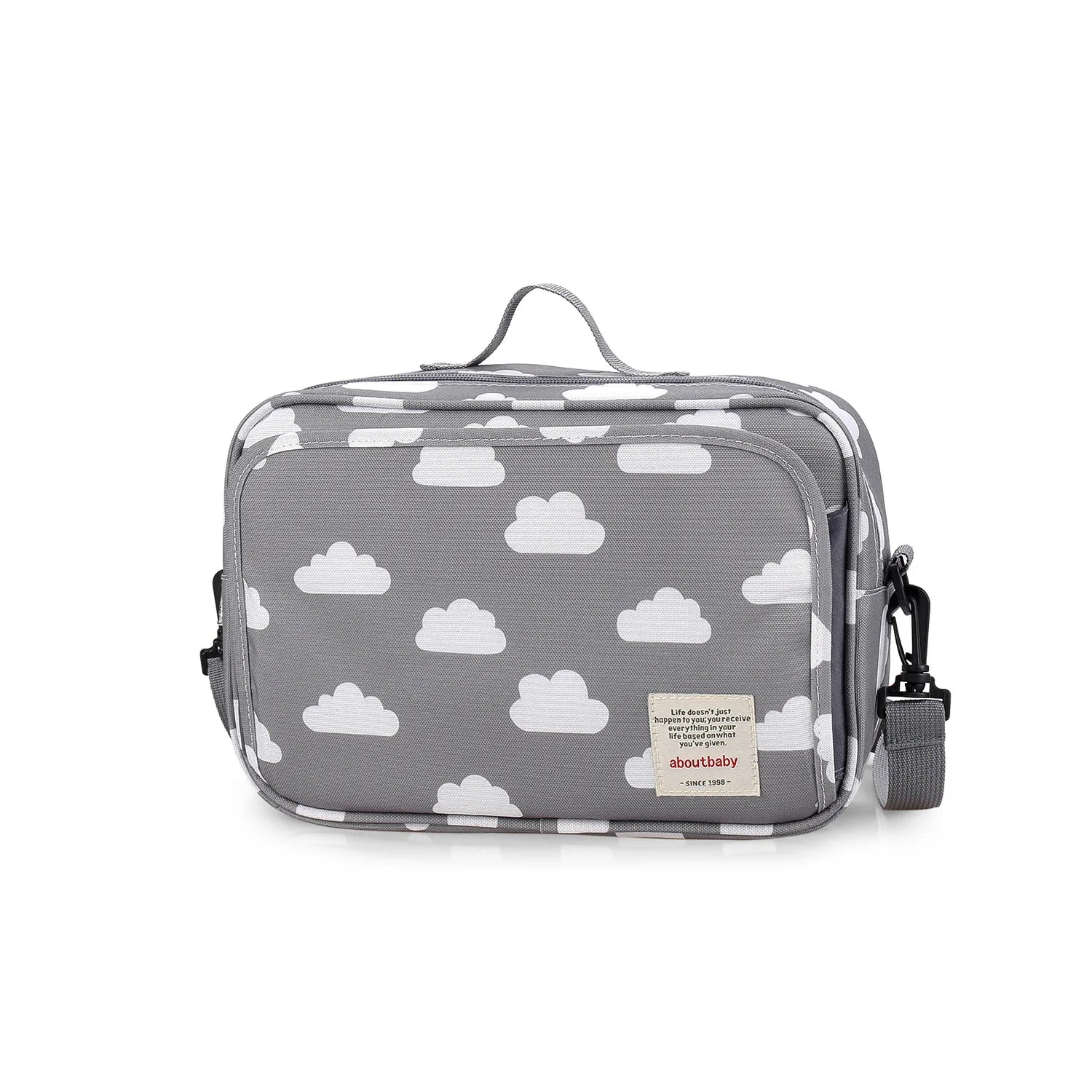 MomEase™ Wet & Dry Baby Bag – Waterproof Maternity Diaper Bag with Double Handles