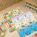 MiniMinds™ Baby Infant Soft Book – Montessori-Inspired Educational Rattle Cloth Book