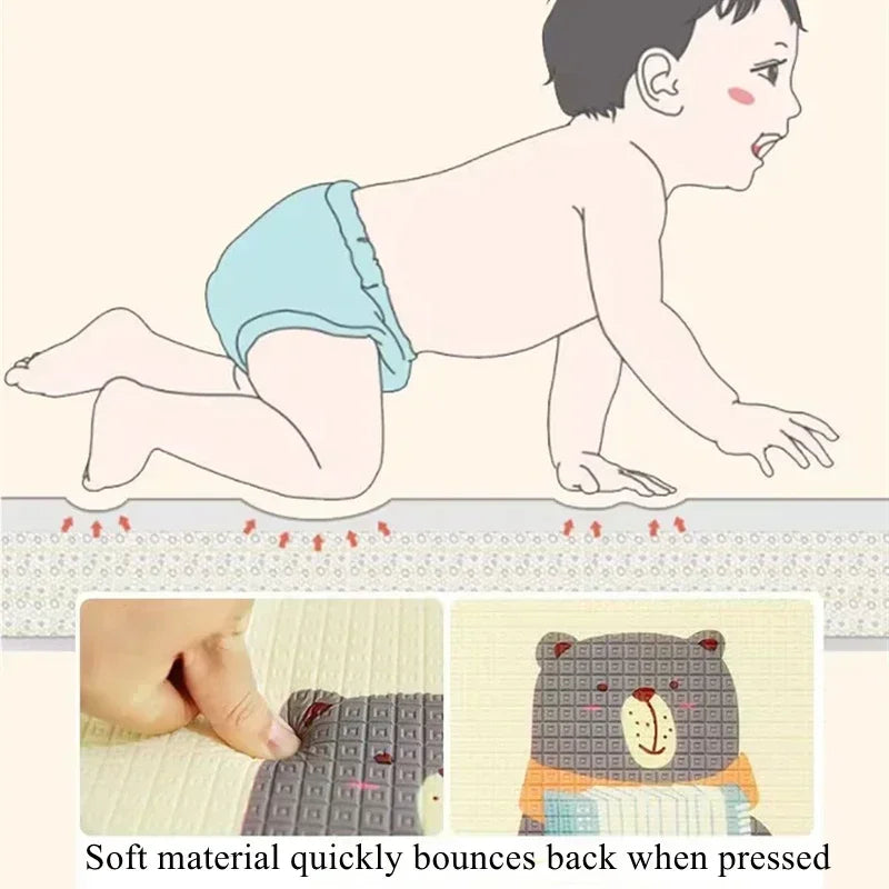 MiniMinds™ Baby Infant Soft Book – Montessori-Inspired Educational Rattle Cloth Book