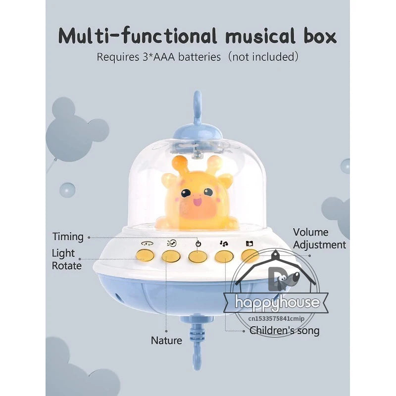 DreamTunes™ Light & Music Baby Crib Mobile with Remote Control