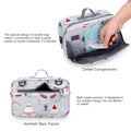 MomEase™ Wet & Dry Baby Bag – Waterproof Maternity Diaper Bag with Double Handles
