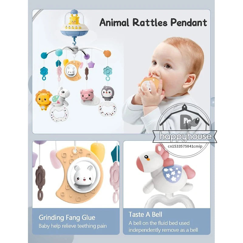 DreamTunes™ Light & Music Baby Crib Mobile with Remote Control